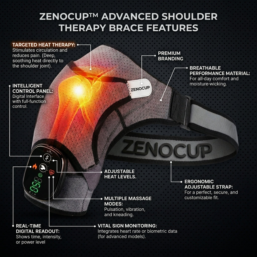 ZENOCUP® Heated Shoulder Wrap